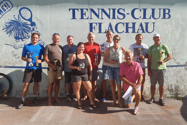 Alle Sieger der Tennis Clubmeisterschaft 2019