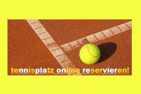 Tennispl&auml;tze online buchen